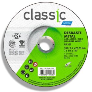 Disco Desbaste Acero T27 BDA640 7"x1/4"x7/8" - Image 1
