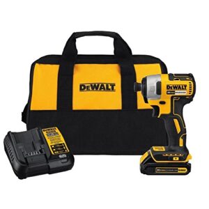 Kit atornillador de impacto 1/4" 20V MAX Dewalt - Image 1