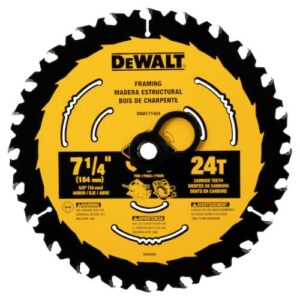 Disco sierra circular,7.25" x5/8,Dewalt,madera 24T - Image 1