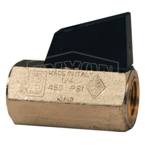 mini-valvula de bola,1/4" NPT hembra,150psi - Image 1