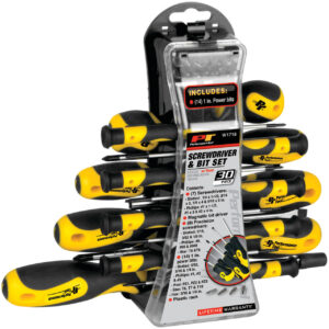 Destornilladores variados,30 pzas,con rack - Image 1