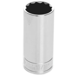 Socket largo,13/16",3/8" cuadrante,12 ptas - Image 1